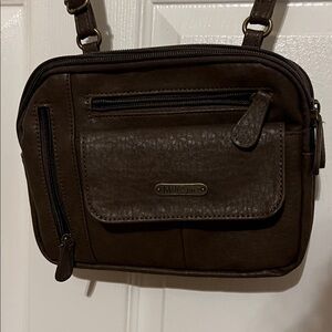 MultiSac Zippy Triple Compartment Crossbody bag